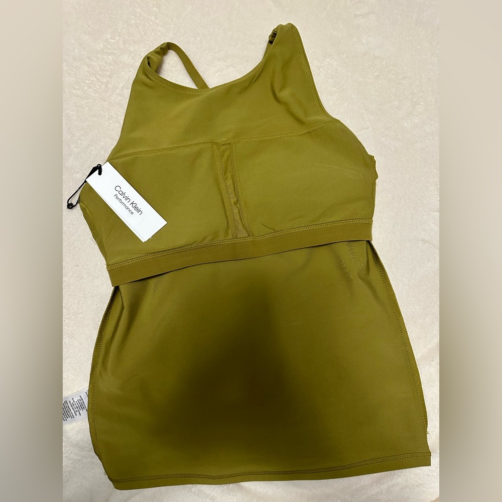 NWT Calvin Klein Performance Racer Back Tank - Picture 3 of 6